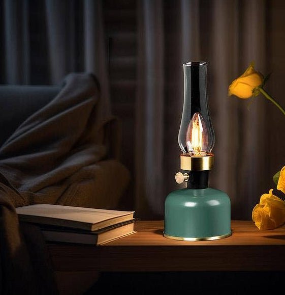 Lantern Lamp: Green