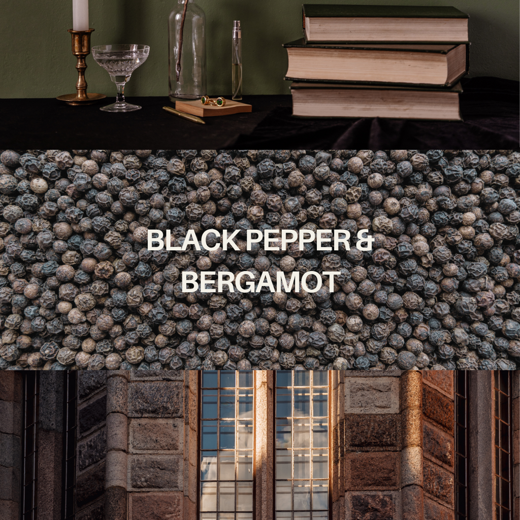 Black Pepper & Bergamot Candle & Playlist