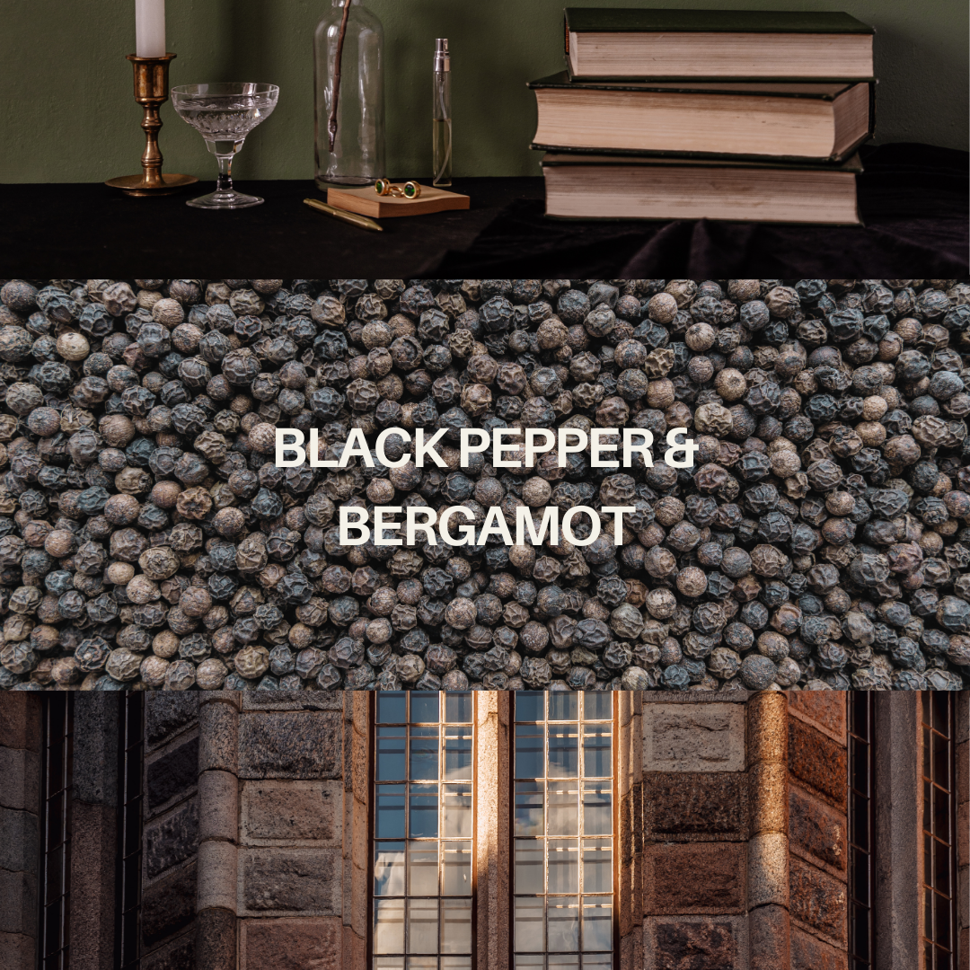 Black Pepper & Bergamot Candle & Playlist
