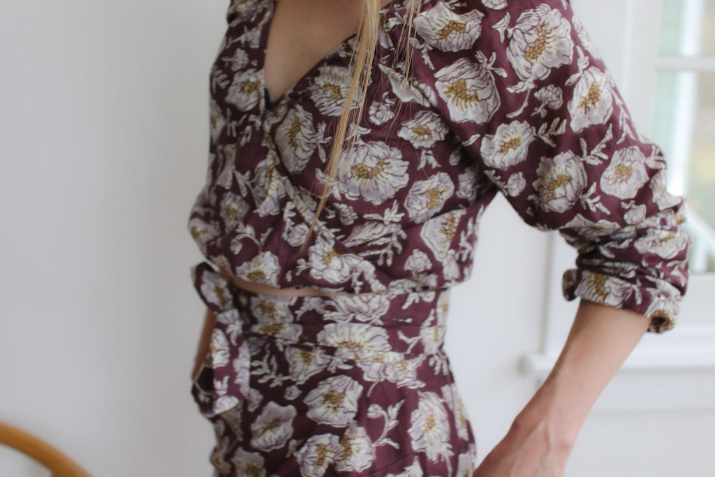 Tessa Wrap Top