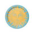 Golden and Dutch Blue Celestial Sunshine Dinner Paper Plates - 8 pack