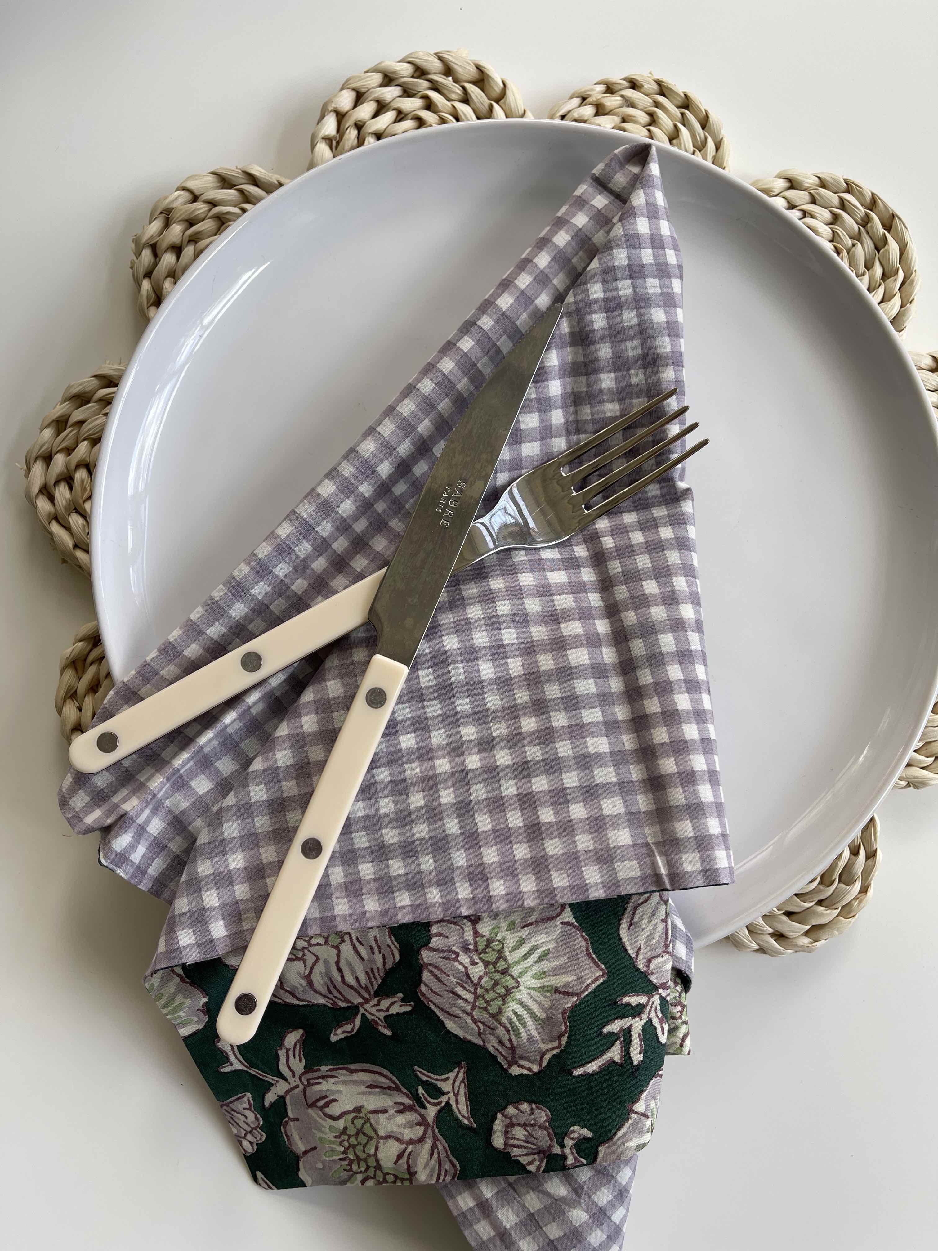 Reversible Floral Napkins