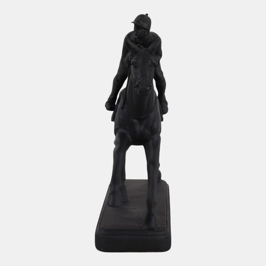 Horse w/ Jockey Figure