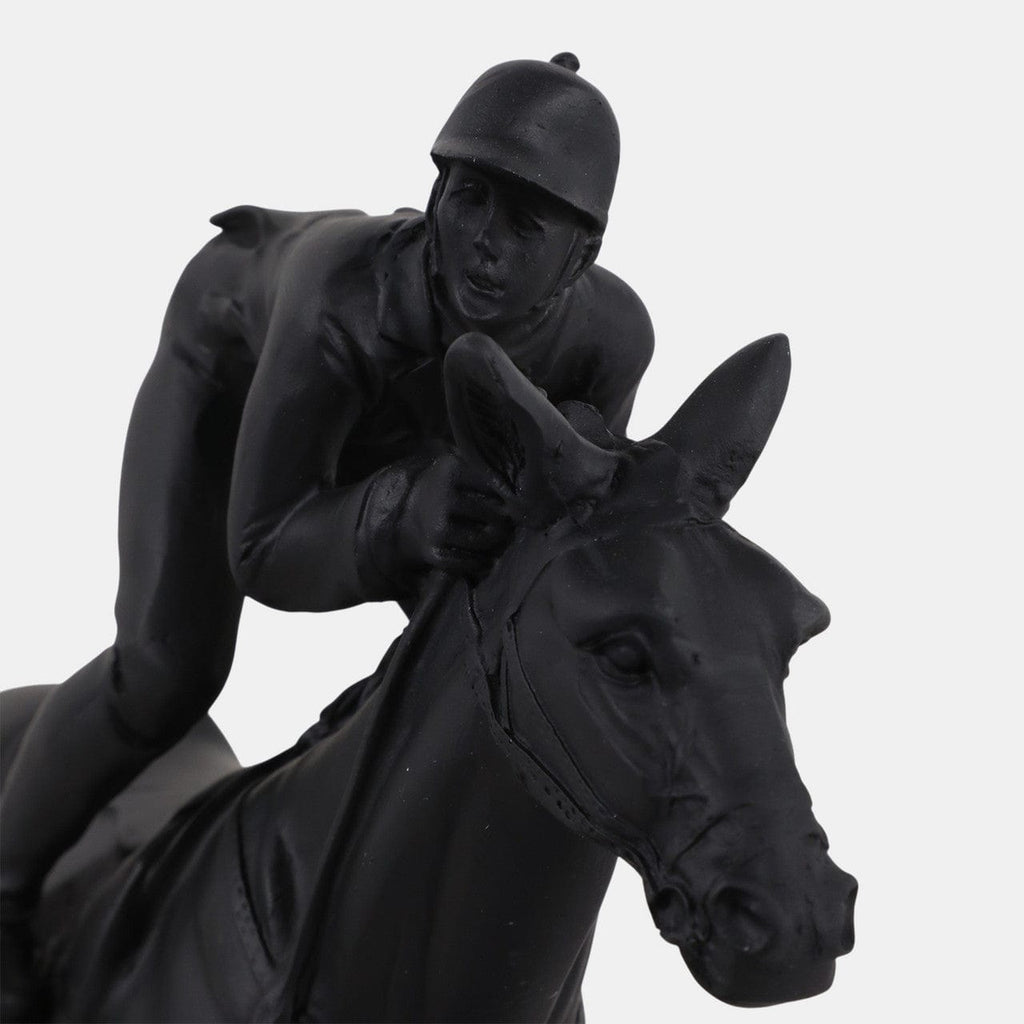 Horse w/ Jockey Figure