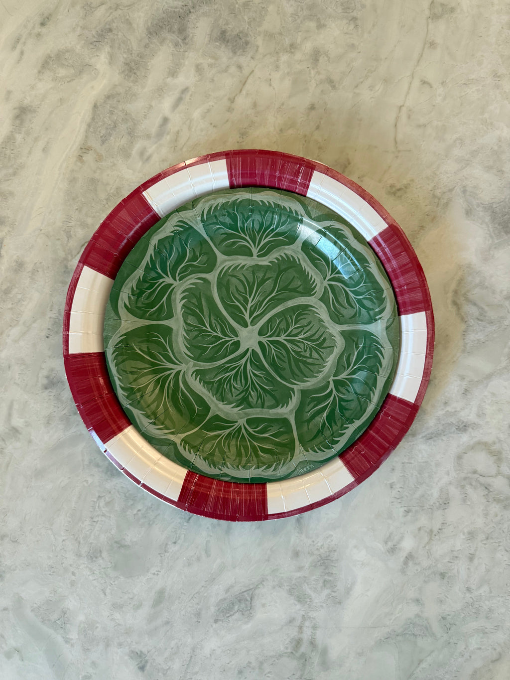 Cherry Positano Stripe Dinner Plate - Pack of 8