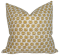 Lyon Pillow Cover in Saffron, Walter G Textiles
