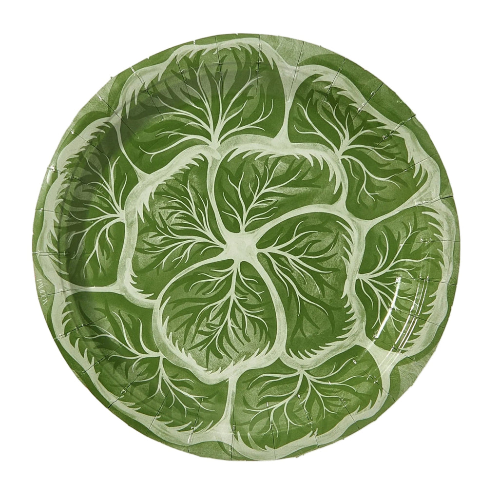 Bunny Green Melissa's Garden Cabbage Salad and Dessert Plates - 8 pack