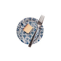 Mini Hors D'oeuvre Navy and White Martha Toile Paper Plate - 8 pack