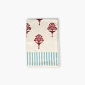 Harmony Cotton Waffle Kitchen Towels - Red Dahlia